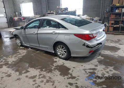 2014 Hyundai Sonata Gls z USA, uszkodzony, nr VIN 5NPEB4AC5EH823033